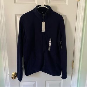 COPY - Men’s Brand New Navy Full Zip Fleece
